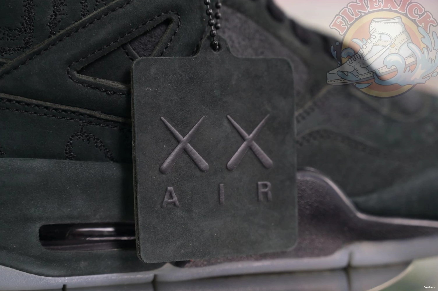 black kaws Jordan Air 4 Jordan 0217